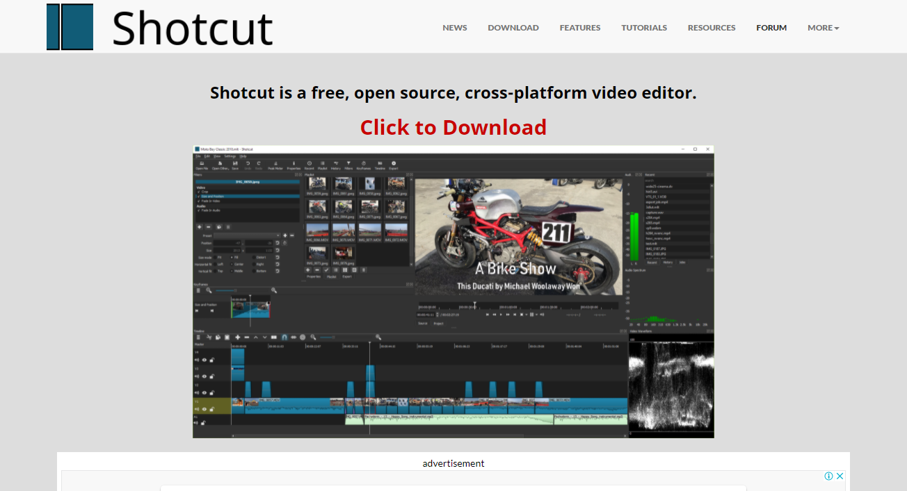 Shotcut QuickStart