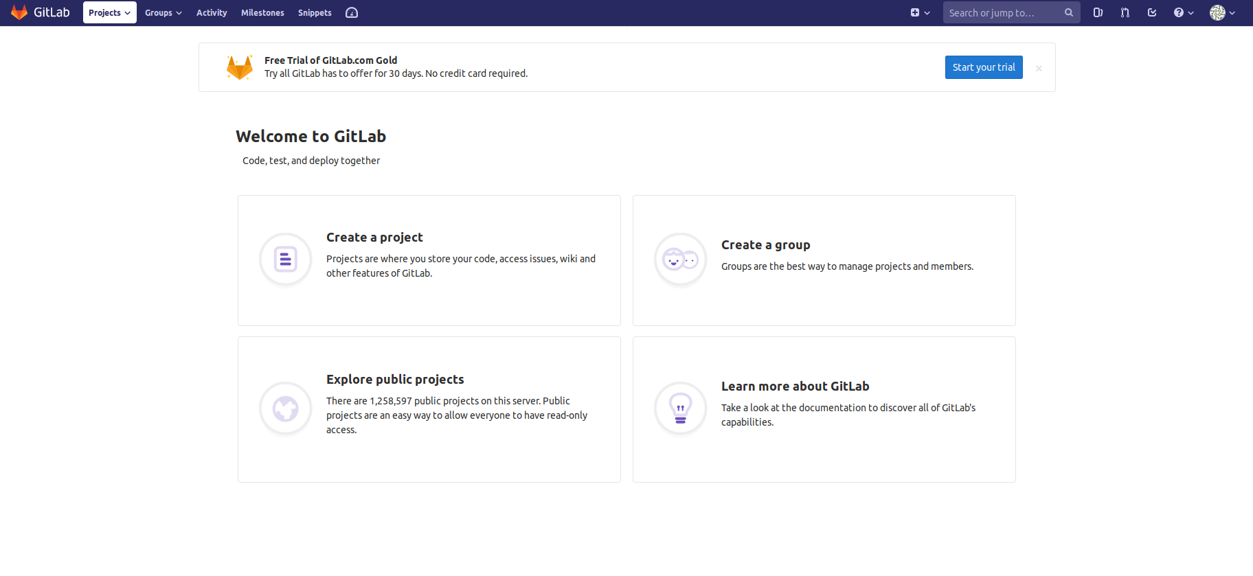 GitLab QuickStart