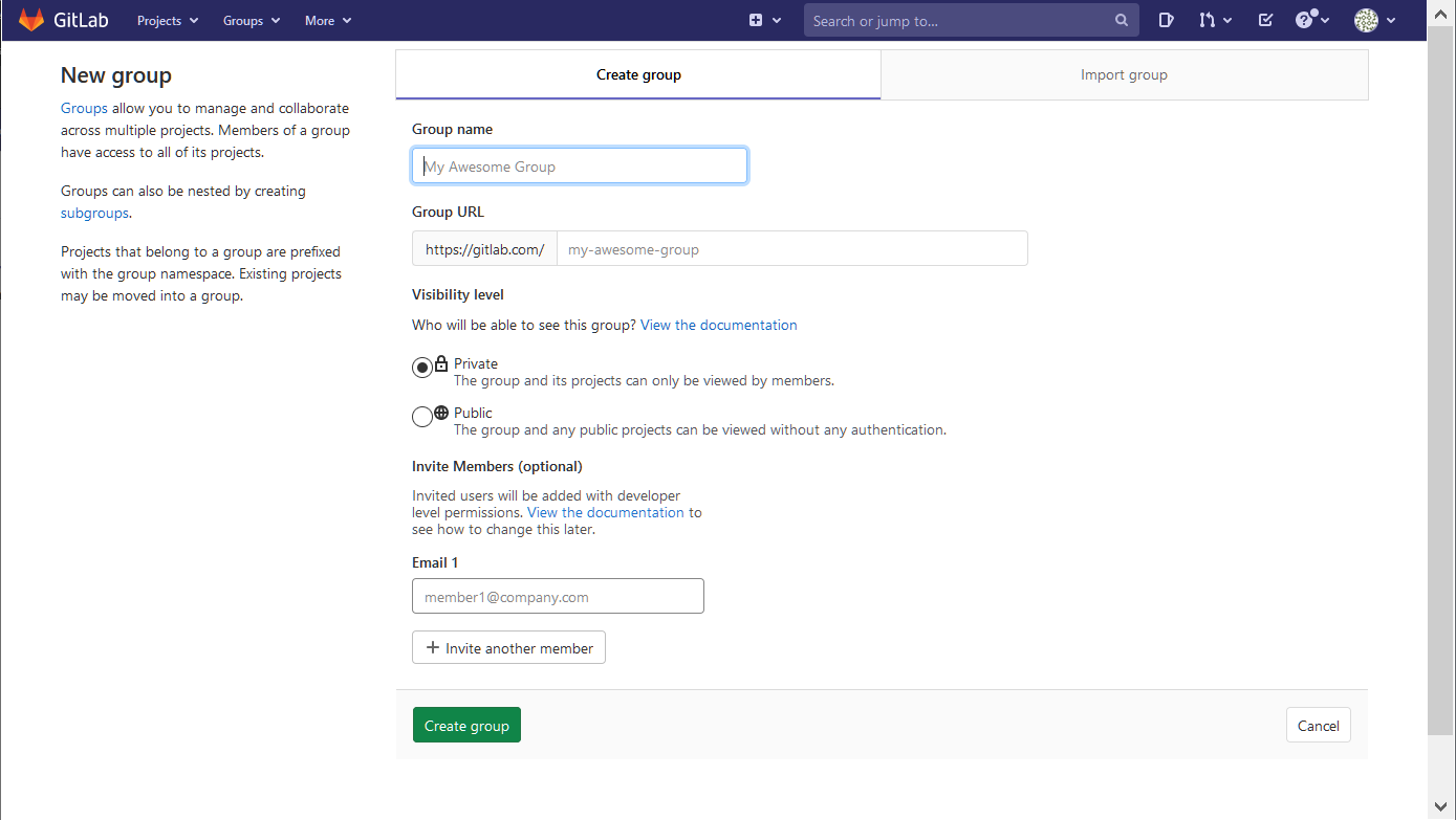 GitLab QuickStart