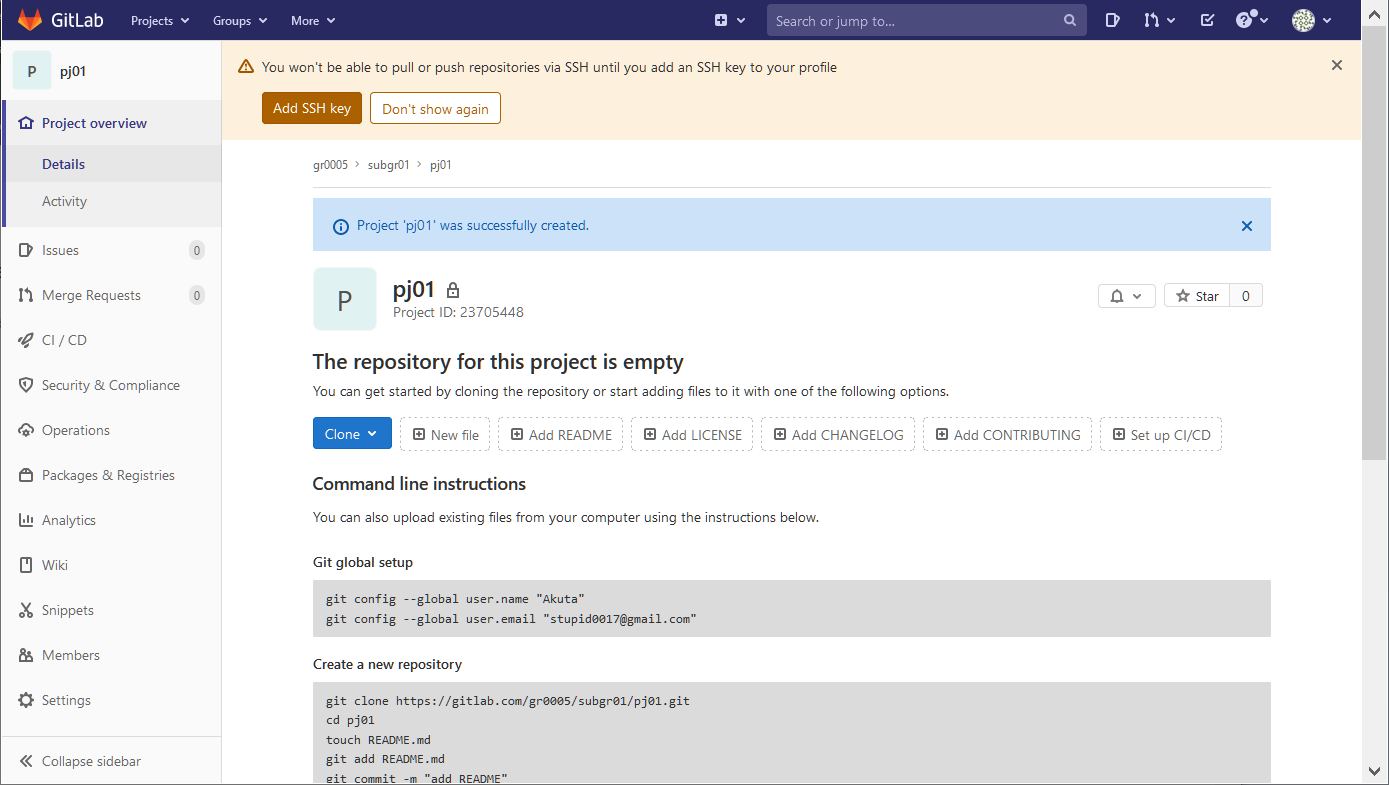 GitLab QuickStart