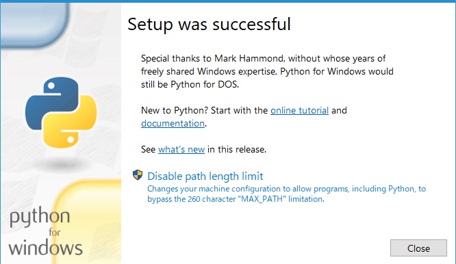 Python Install