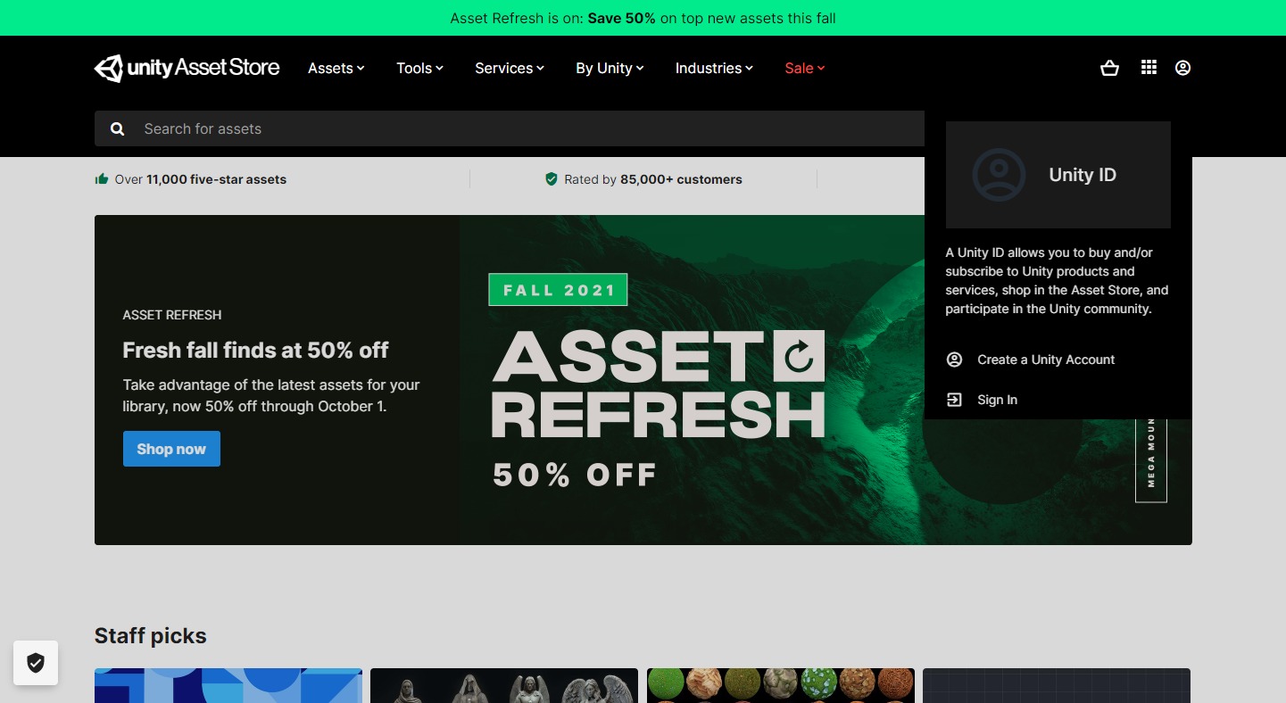 Unity AssetStore